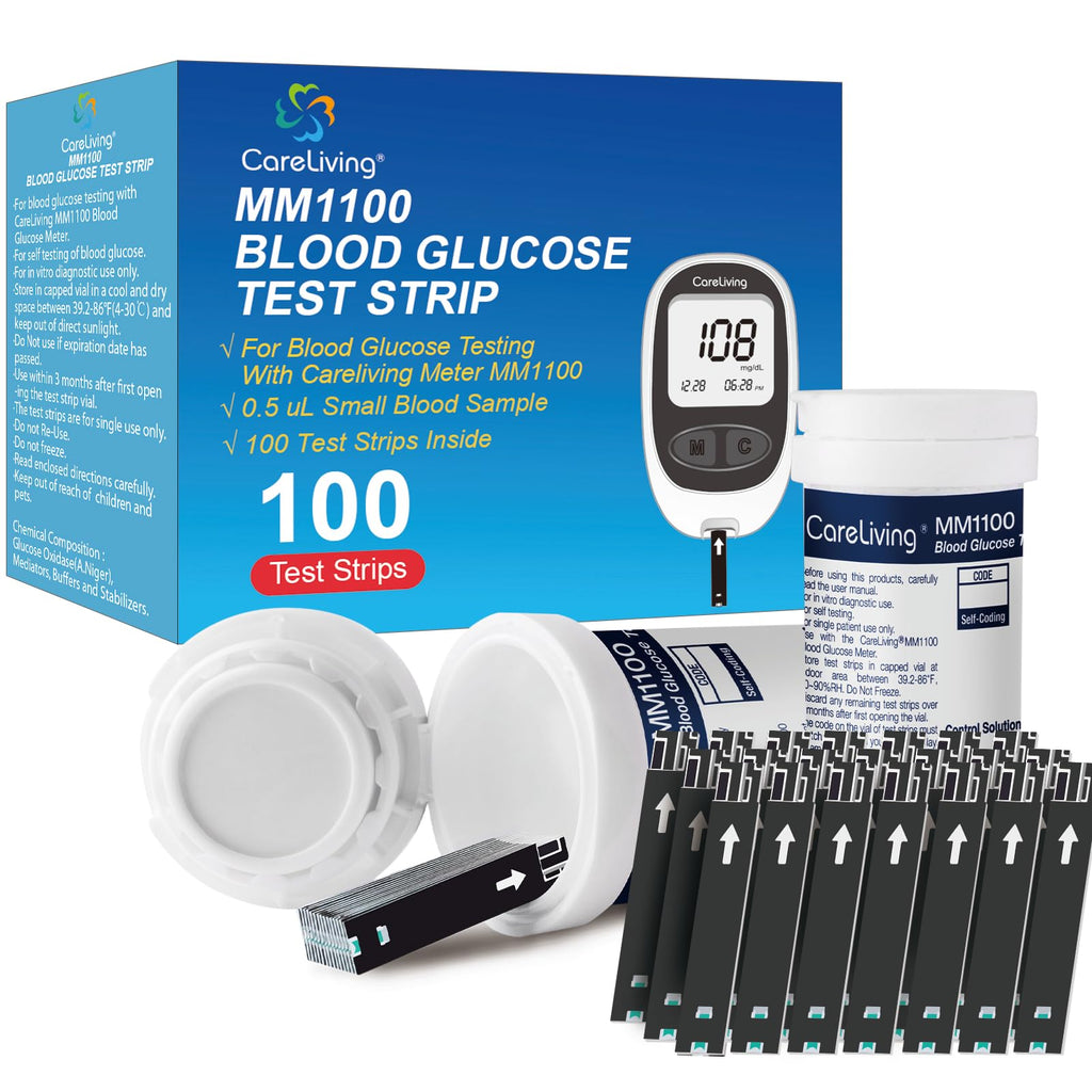 Blood Glucose Test Strips 100 Count B796222