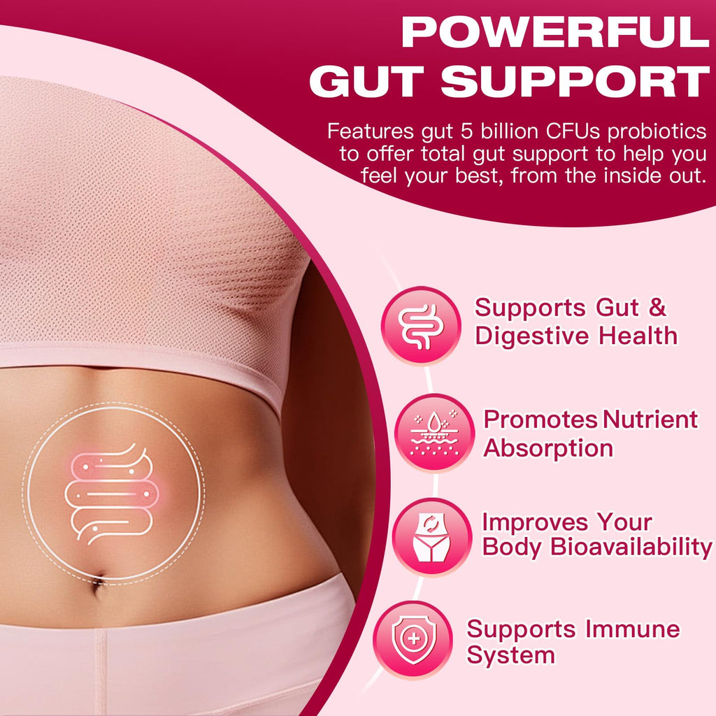 Multi Collagen Peptides Powder with Probiotics G59397