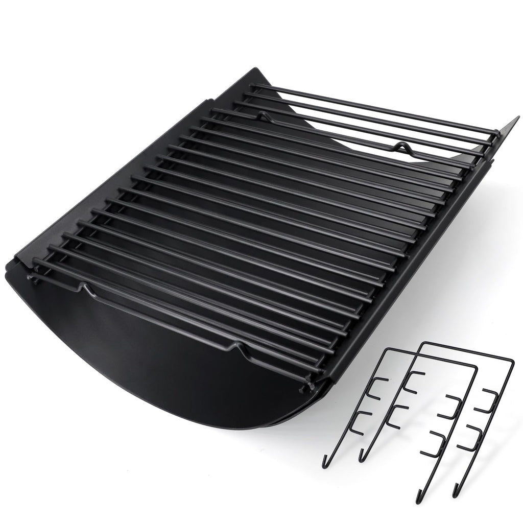 Adjustable Ash Pan Drip Pan with 2pcs Grate Hangers X37059