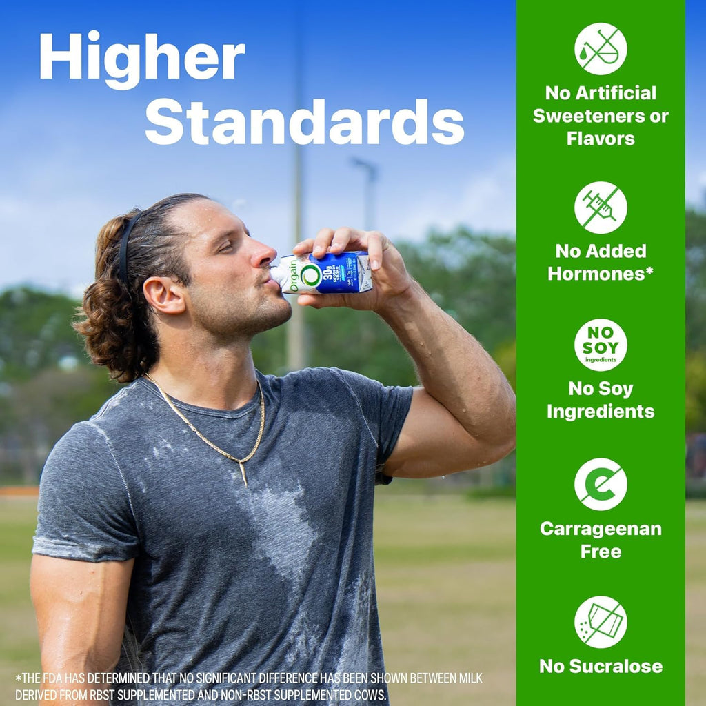 30g High Protein Shake Chocolate Fudge & Vanilla Bean 11 Fl Oz 2 Pack of 12 K231928