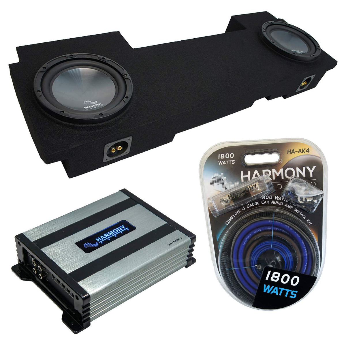 12" Subwoofer Sub Box Amp Bundle R537541