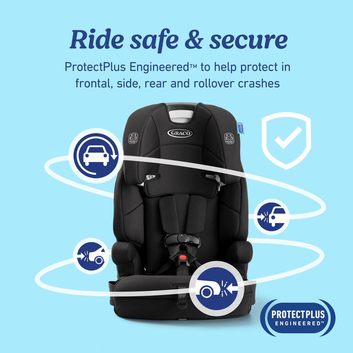 3-in-1 Harness Booster Car Seat F540