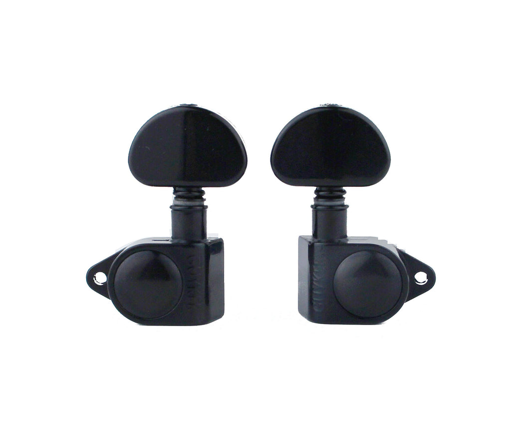 Guitar Machine Heads 3L + 3R Black A312469