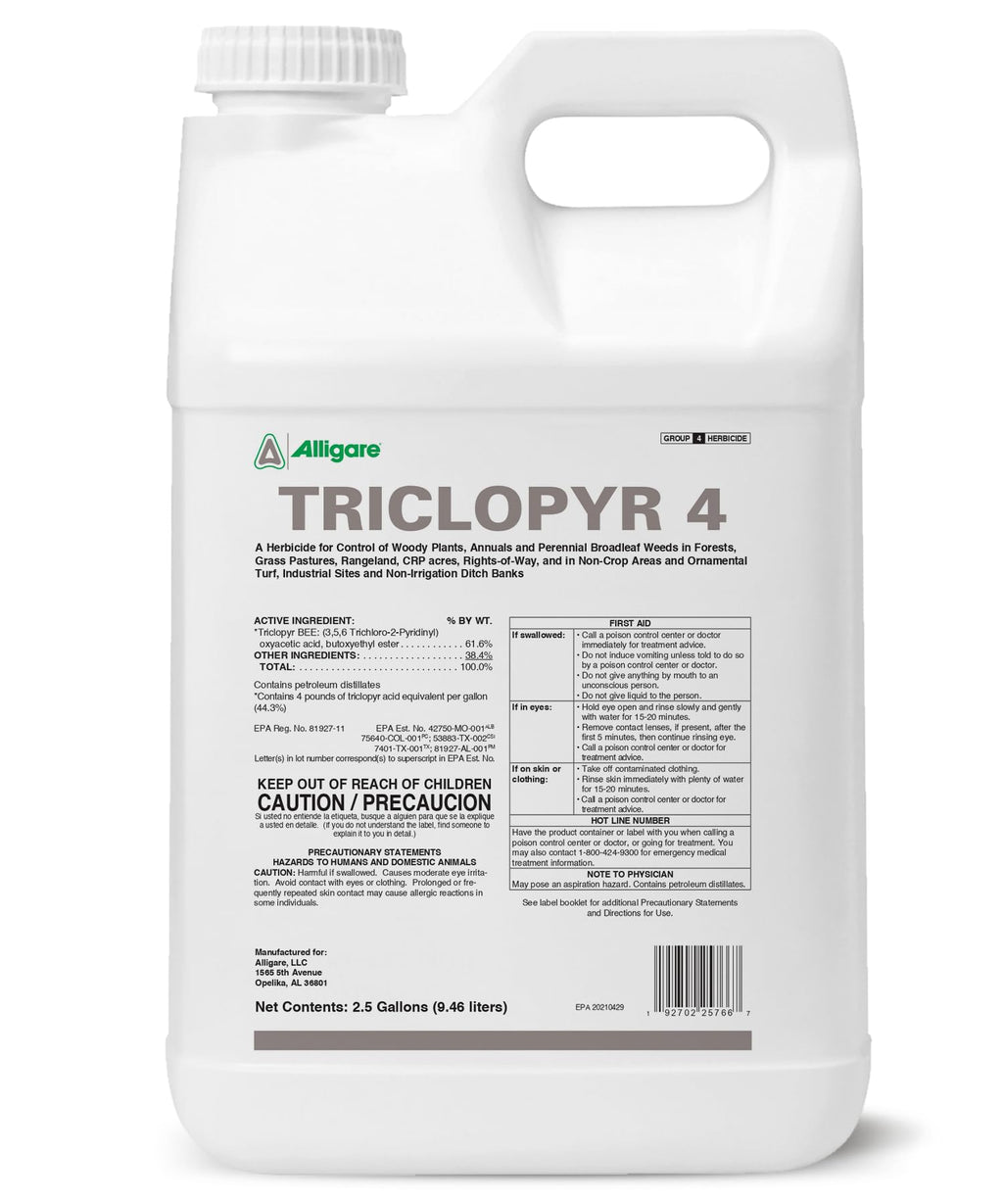 Triclopyr 4 Herbicide 2.5 Gallon F620223