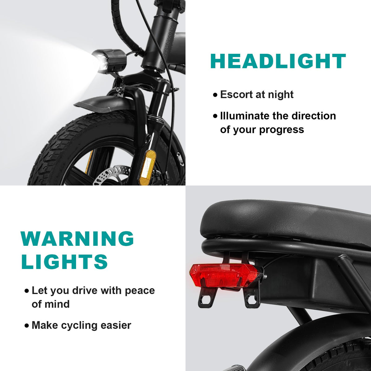 560W 20MPH 32 Miles Range 48V 10Ah 14" Foldable Electric Bike S8221