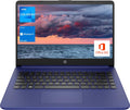 14" Portable Laptop, Intel Quad-Core, 16GB RAM, 64GB eMMC, Windows 11, Blue H3890