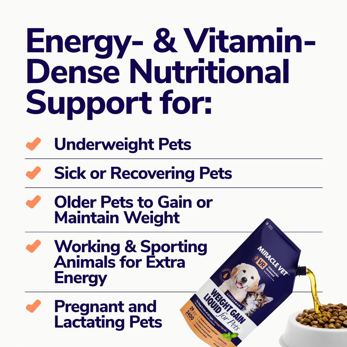 High-Calorie Weight Gainer Gel for Dogs & Cats C397