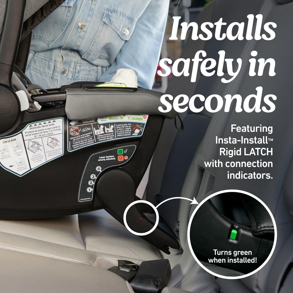 Infant Car Seat with Canopy, Rear Facing, Lightweight Q361851