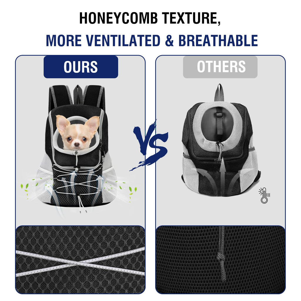 Ventilated Mesh Pet Front Carrier Backpack L626