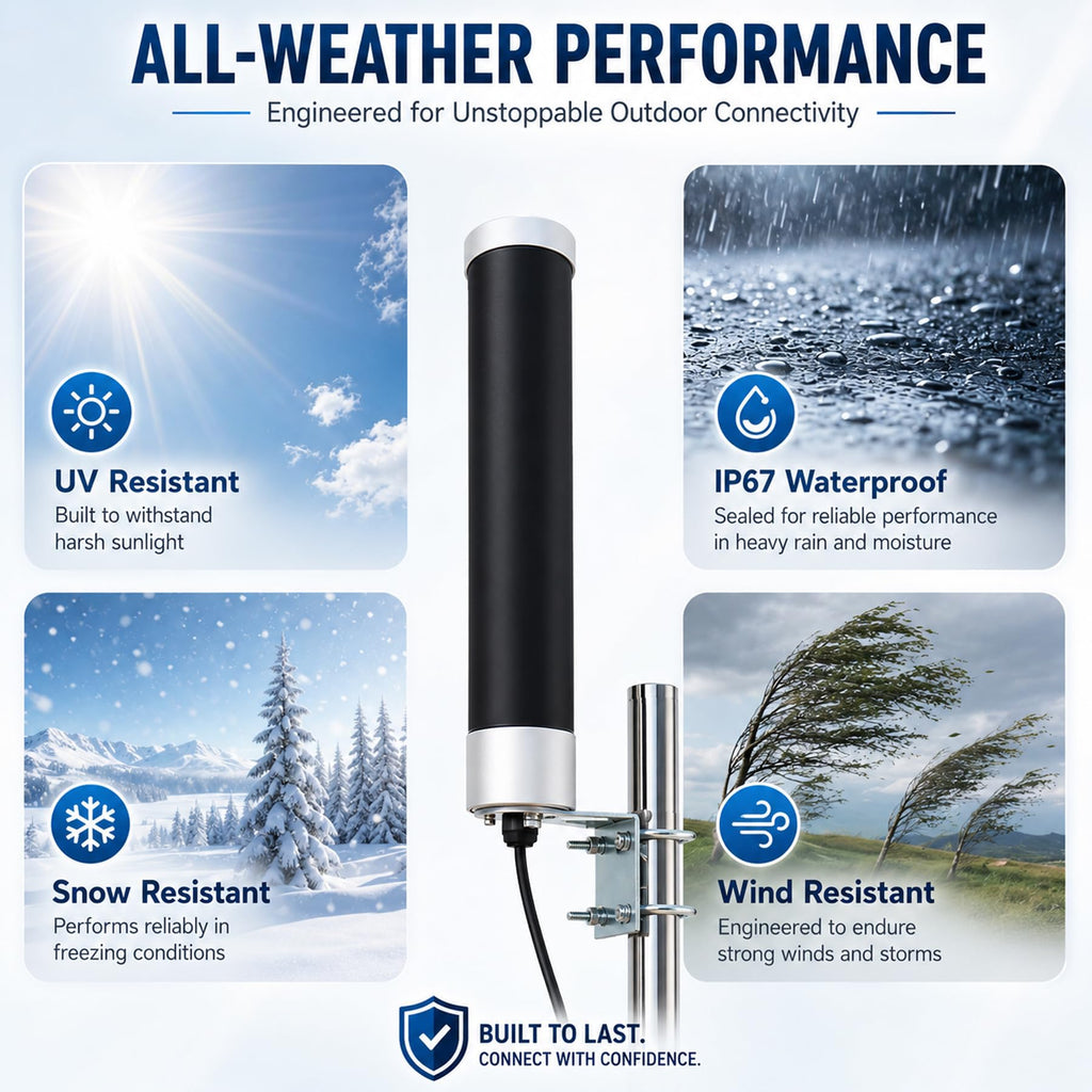 Outdoor Omni Cellular Antenna Kit N93880