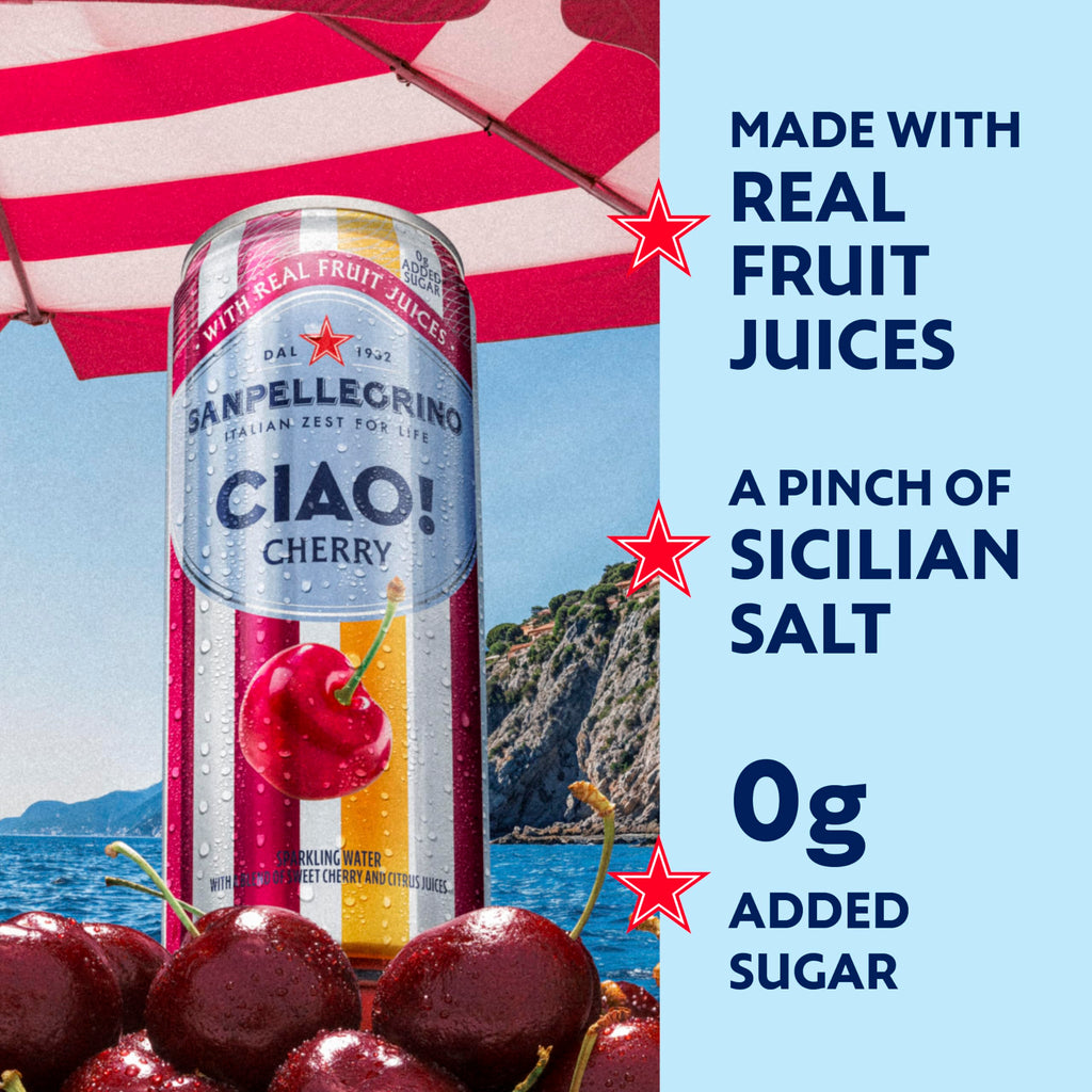 Cherry Sparkling Water 24 Pack X43473