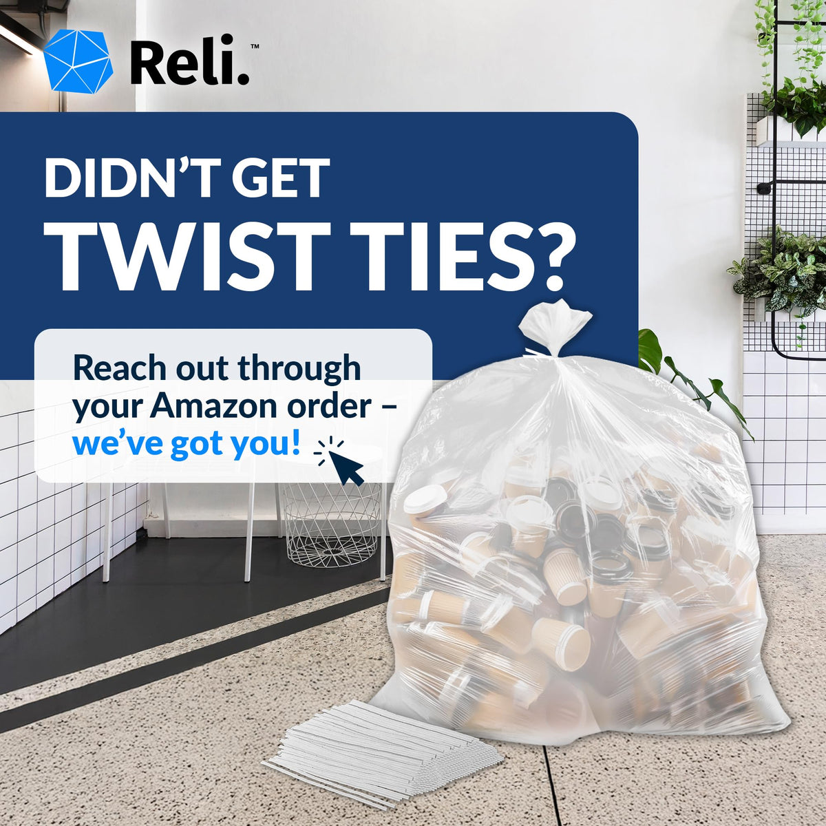 30-33 Gallon Heavy Duty Trash Bags D18030