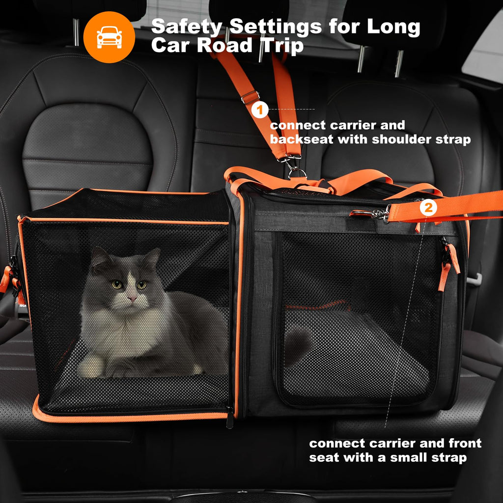 Expandable Large Cat Carrier I58424