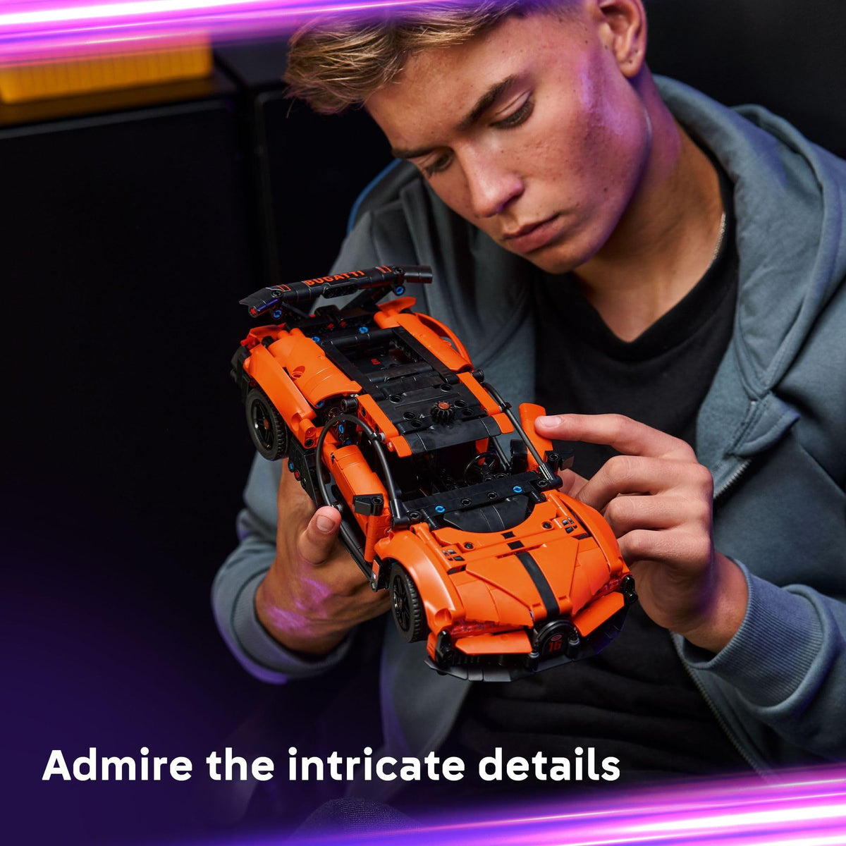 Technic Bugatti Chiron Pur Sport Hypercar D155