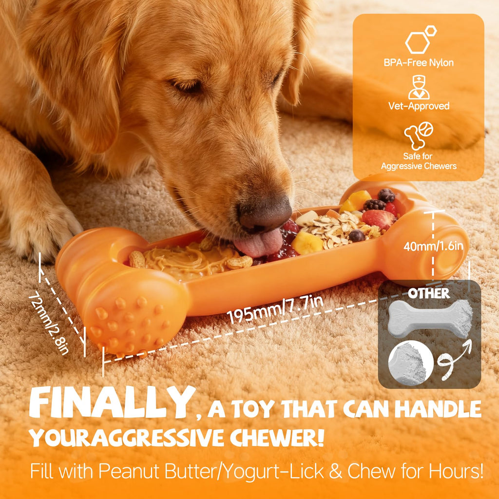 2-Pack Slow Feeder Chew Toy H4563