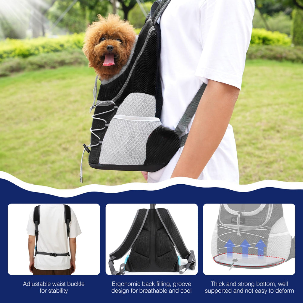Ventilated Mesh Pet Front Carrier Backpack L626