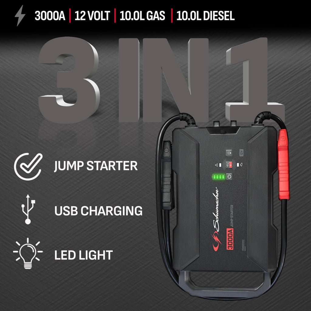 Portable Car Battery Jump Starter & Power Bank A919
