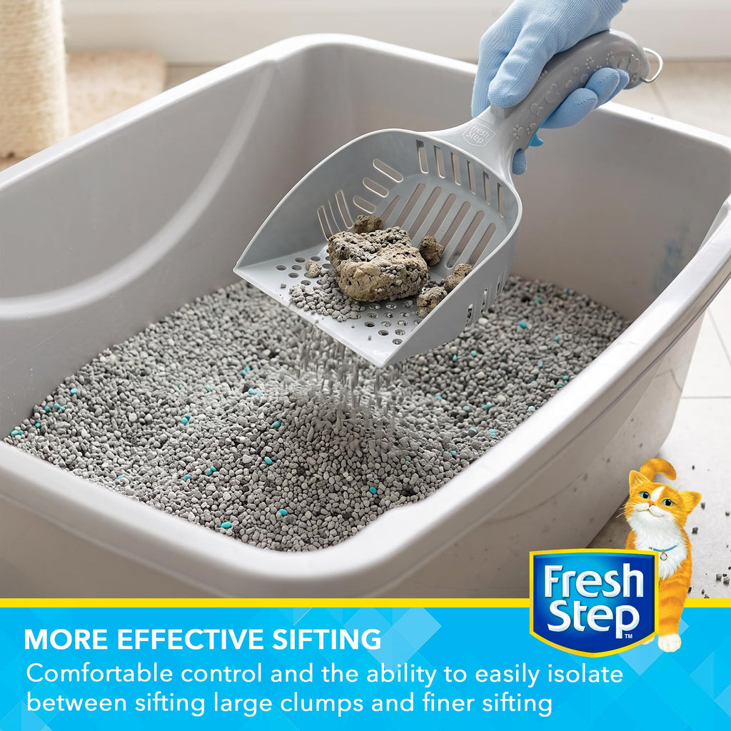 Cat Litter Scoop with Ergonomic Handle, 2-Pack Z8192