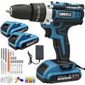 21V Cordless Drill, 2 Batteries, 50Nm Torque, 30-Piece Kit S168