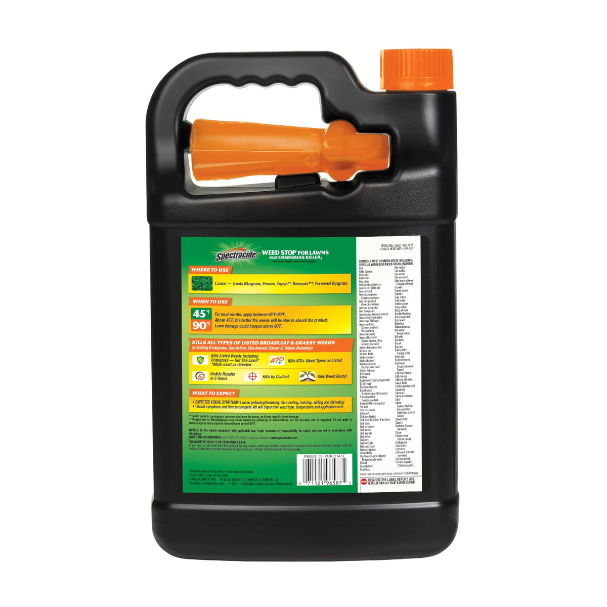 Weed and Crabgrass Killer 1 Gal V582761