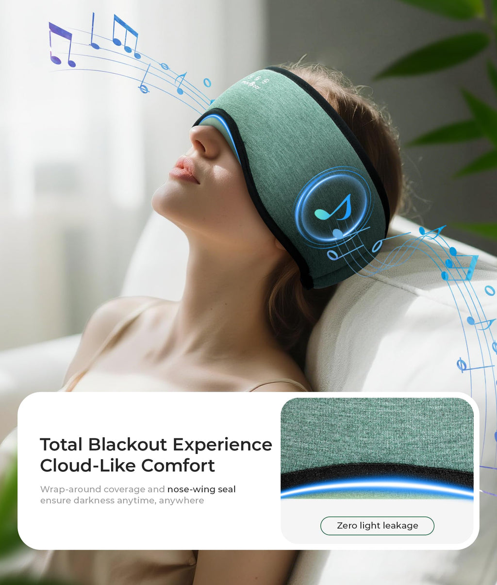Sleep Mask with Bluetooth Headphones F10520