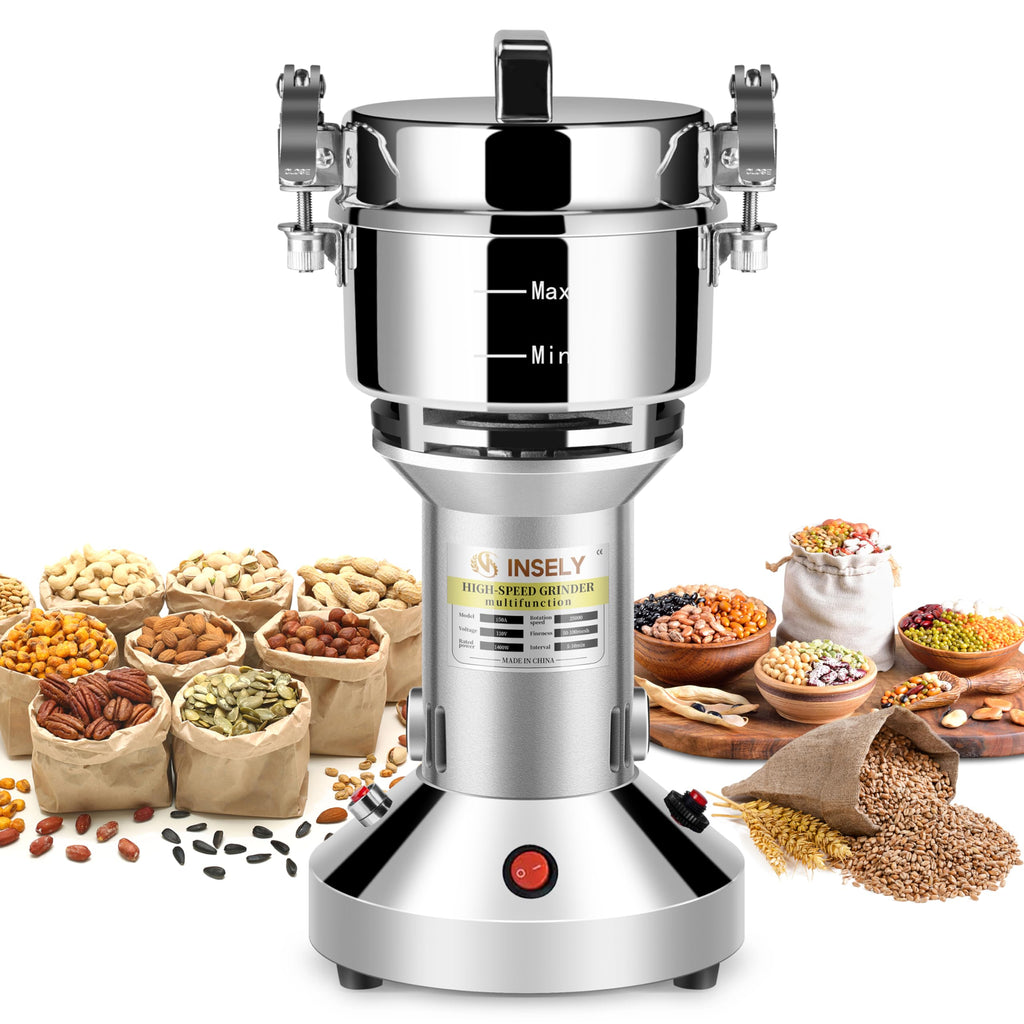 150g Electric Stainless Steel Grain Mill W485