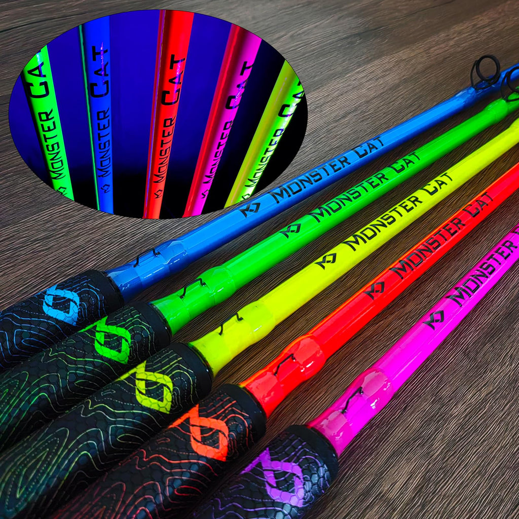 7’ Glow Catfishing Casting Rod M931