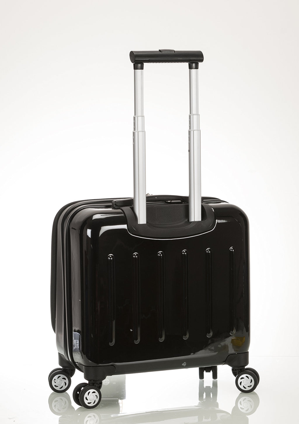 Hardside Rolling Computer Case, Carry-On, Black T53730