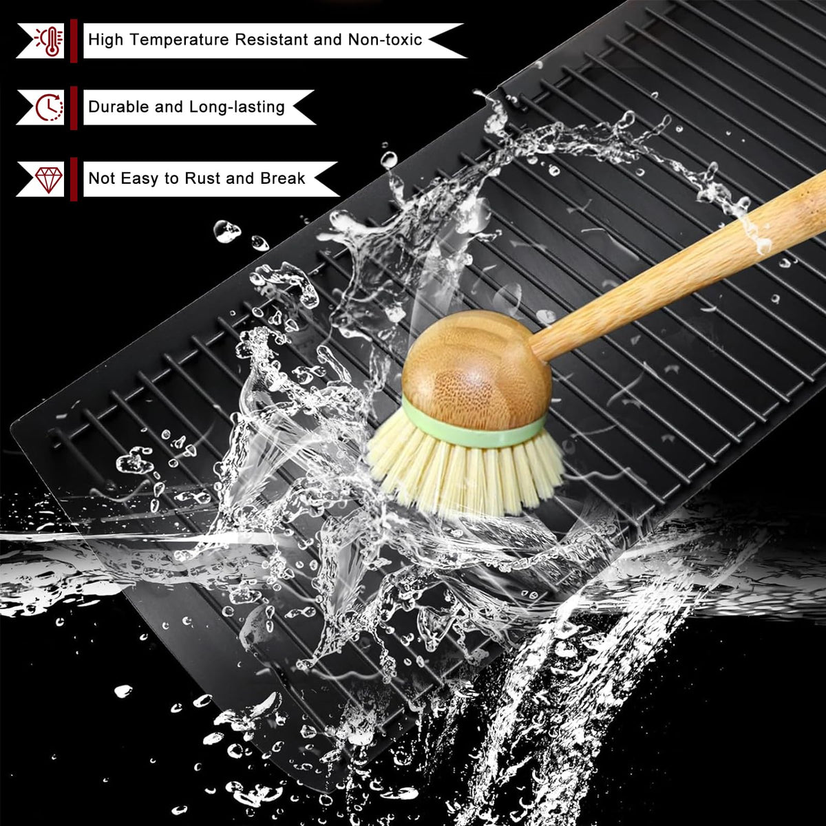Adjustable Ash Pan Drip Pan with 2pcs Grate Hangers X37059