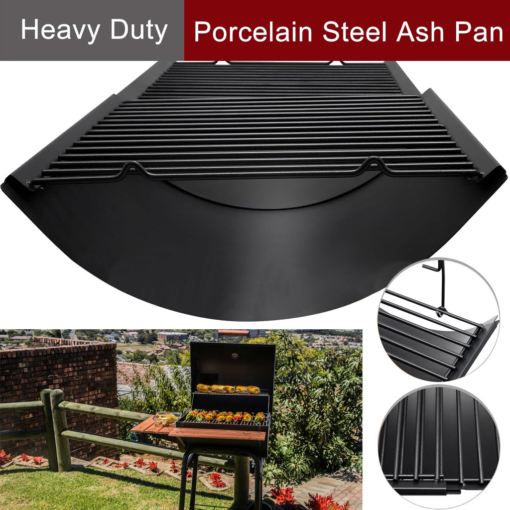 Adjustable Ash Pan Drip Pan with 2pcs Grate Hangers X37059