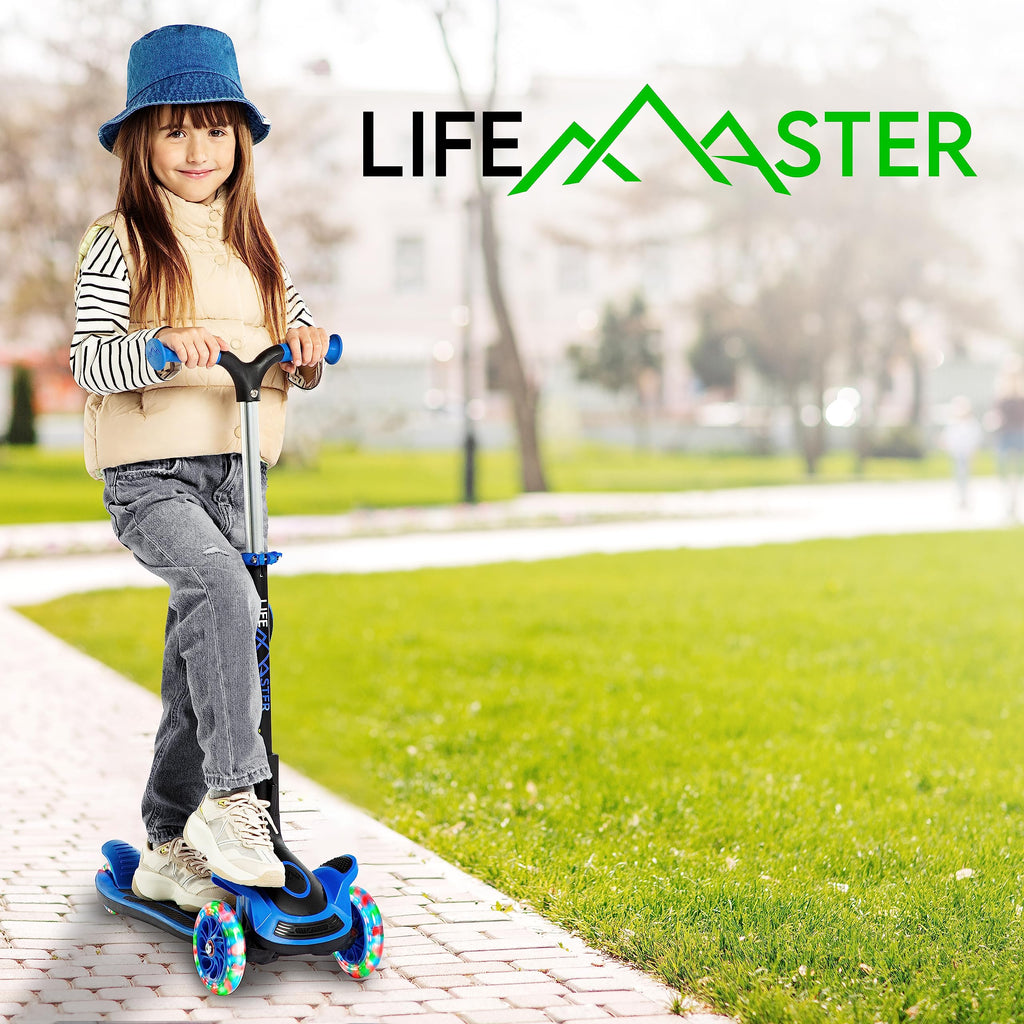 3 Wheel Foldable Kids Scooter with LED Wheels T665