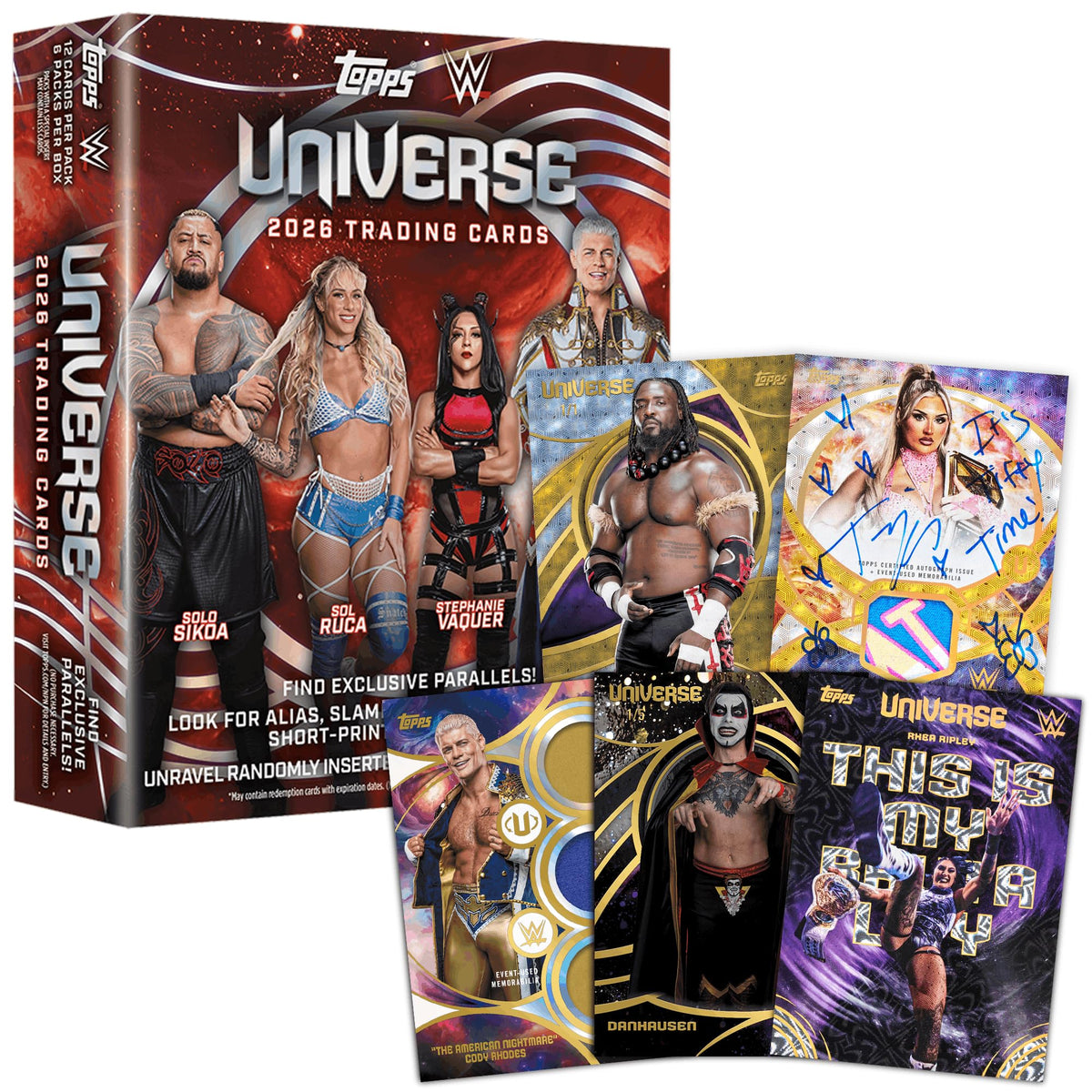 2026 Topps Universe WWE Mega Box A980
