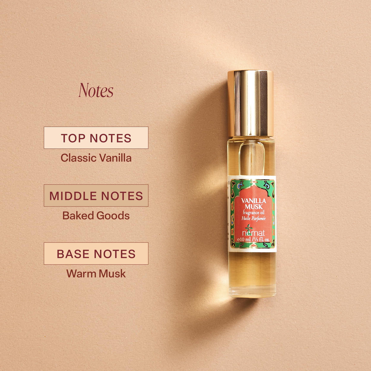 Vanilla Musk Perfume Oil Roll-On 10 ml G963448